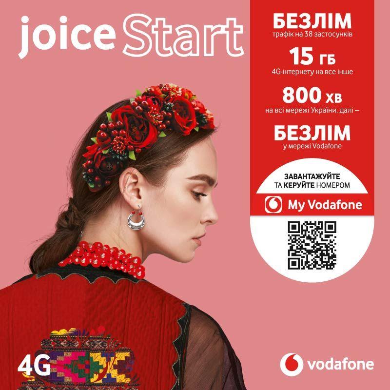 Стартовий пакет Vodafone Joice Start (Водафон Джойс Старт)
