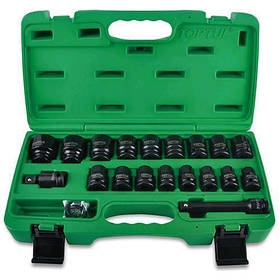 Набір ударних головок 1/2" 10-32 мм 27од TOPTUL GCAI2701