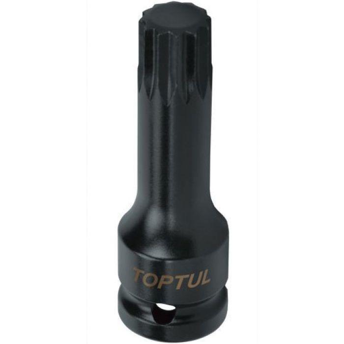 Головка ударна TOPTUL SPLINE М16 L77 мм 1/2" KADB1616L