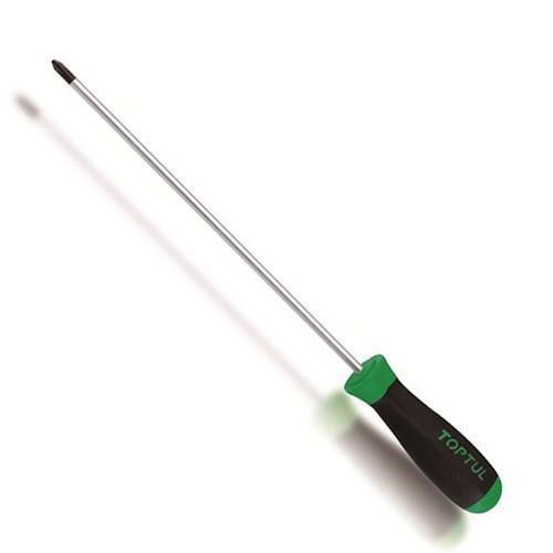 Викрутка хрещата довга TOPTUL PH2x400 FBCB0240