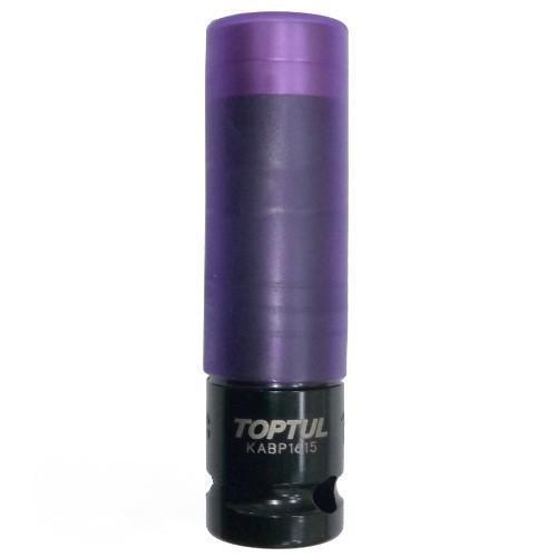 Головка торцева довга TOPTUL 1/2" ударна для шиномонтажу 15 мм Pro-Series KABP1615