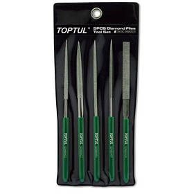 Набір надфилей алмазних TOPTUL 5ед. GNBA0501