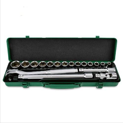 Набір головок із тріскачкою TOPTUL 1/2" 18ед. GCAD1821