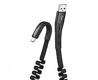 Кабель Hoco U78 USB to Type-C 1.2m черный