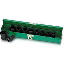 Набір ударних головок 1/2" 10-24 мм 10шт TOPTUL GDAD1001, фото 4