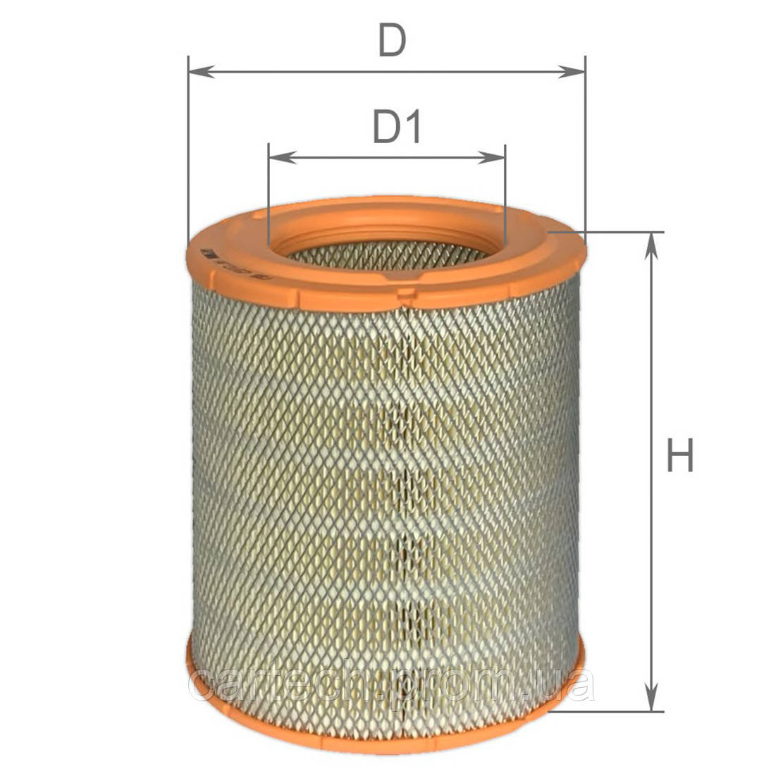 Фильтр воздушный (Богдан, Исузу) - Alpha Filter (AF0167pe): продажа ...