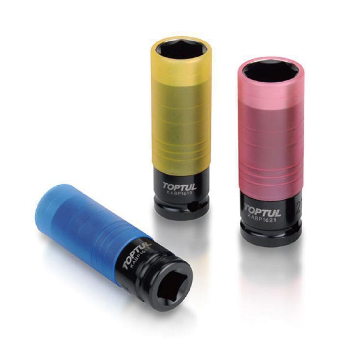 Набір головок для литих дисків 1/2" 17-21мм 3 шт Pro-Series TOPTUL GDAS0301