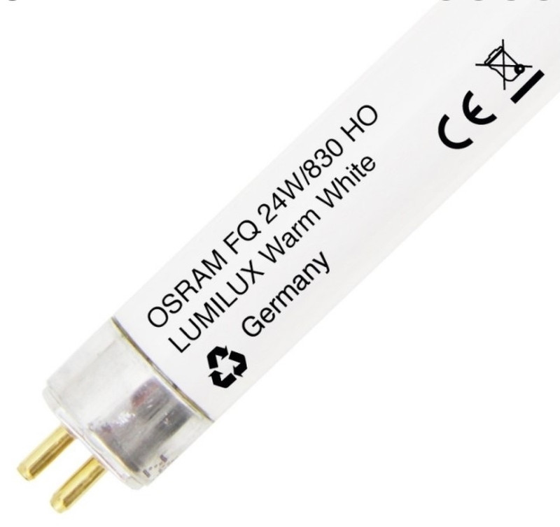 Лампа ртутна люмінесцентна T5 FQ 24w/830 OSRAM G5, фото 1