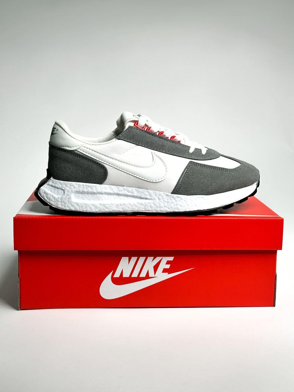 Кроссовки мужские Nike Boost Sneakers Grey/White - фото 8 - id-p1831637612