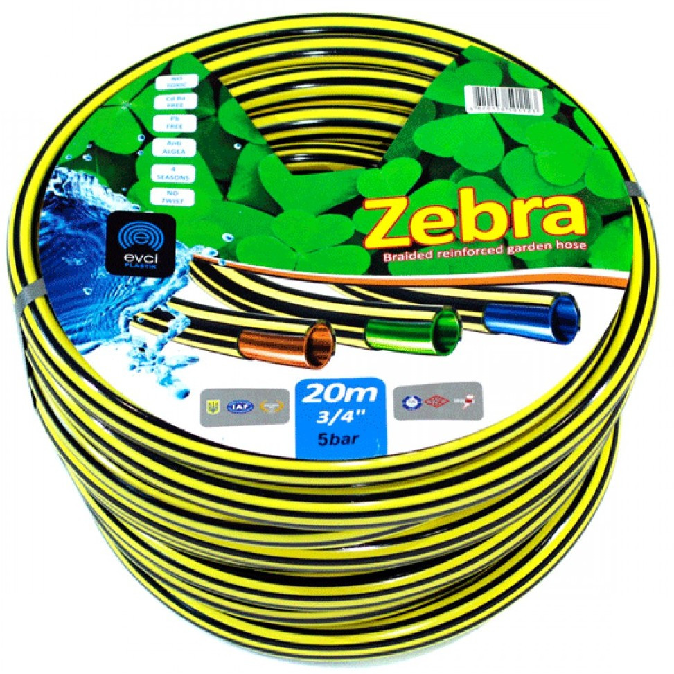 EVCI шланг для полива "ZEBRA" 3/4 (50м), фото 1
