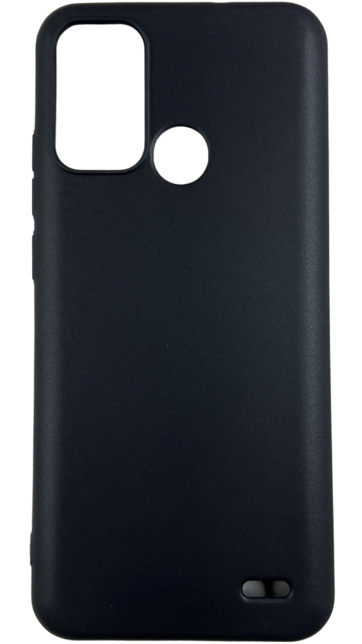 TPU чохол накладка матовий для ZTE Blade A52 чорний