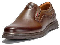 Туфли Bumer 101 кожаные темно-коричневые