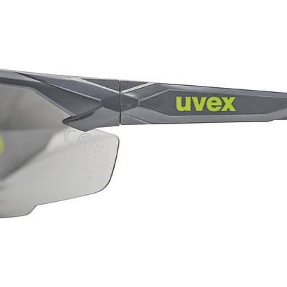 Захисні окуляри uvex suXXeed незапотіваючі всередині, стійкі до подряпин впливу хімії зовні, фото 5