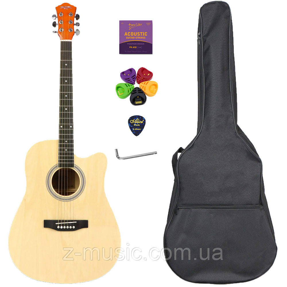 Гітара електроакустична Caravan Music HS-4111 EQ NT (чохол, скарбничка, медіатор, струна, ключ), фото 1