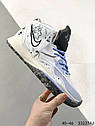 Eur40-46 Nike Kyrie 8 Баскетбольні кросівки Кайрі білі, фото 4