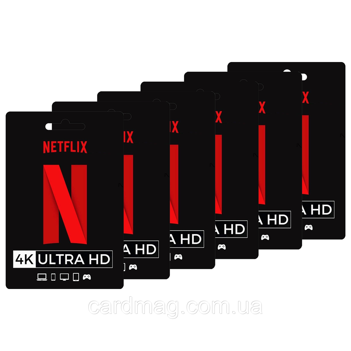 Активація передплати Netflix Premium 4K Ultra HD на 6 місяців (Акаунт на 1 пристрій)