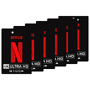 Активація передплати Netflix Premium 4K Ultra HD на 6 місяців (Акаунт на 1 пристрій)