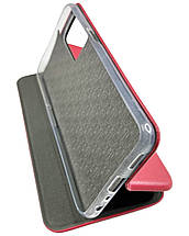 Шкіряний чохол-книжка Elegant book на Oppo A16 / червоний, фото 5