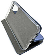Шкіряний чохол-книжка Elegant book на Oppo A16 / синій, фото 6