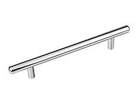 Ручка рейлинговая GIFF RE1004/160 L=220 RS хром мебельная металлическая