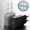 Адаптер живлення 5V1A USB GS-502A білий 5W, фото 8