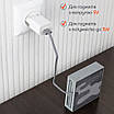 Адаптер живлення 5V1A USB GS-502A білий 5W, фото 4