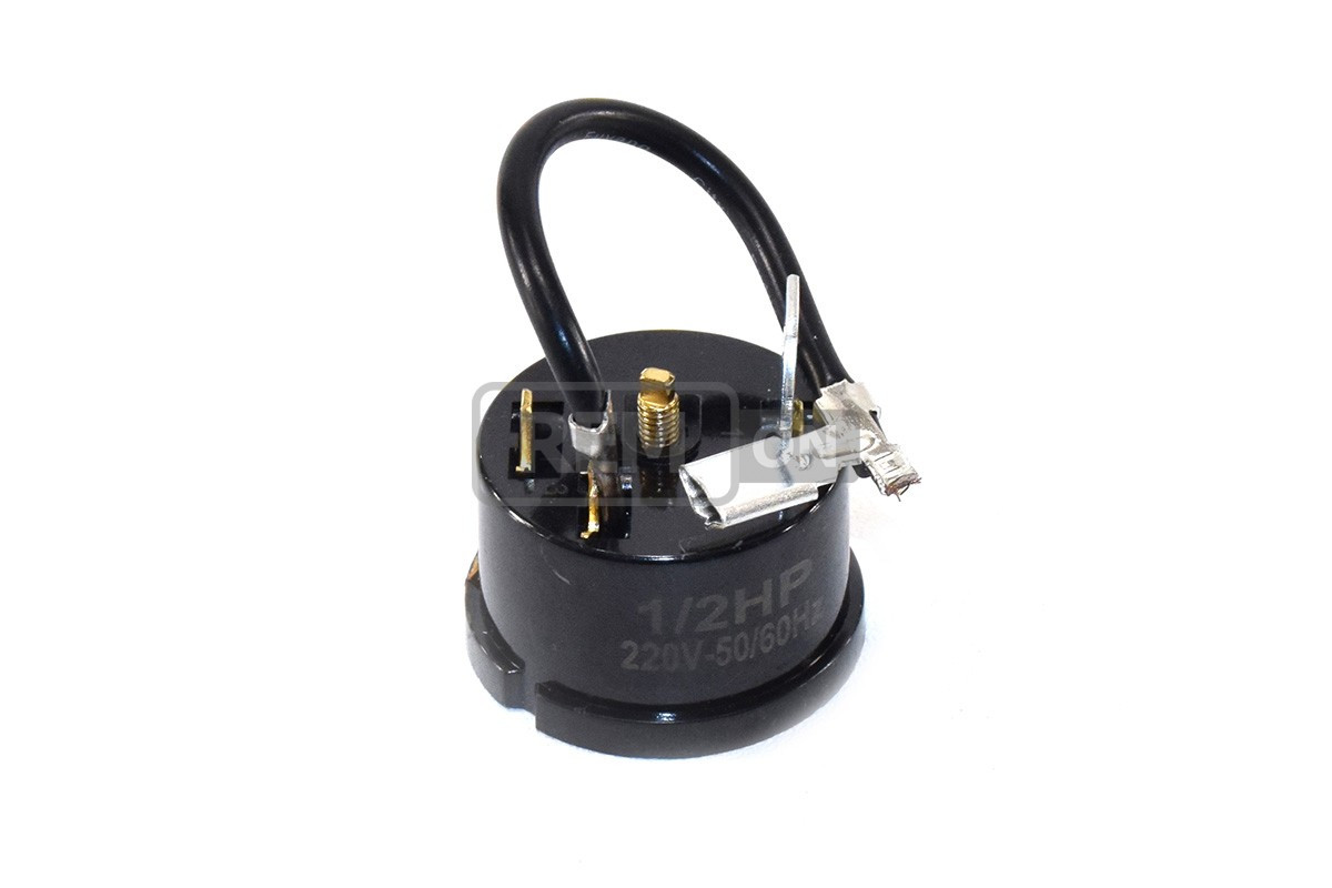 Реле QD 12 біметал захист (1/2 hp від 370W, робочий струм 2.2А, пусковий струм 13А)