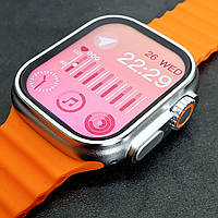 Смарт Часы Smart watch series 8 XO M8 Pro Ultra 49 мм Оранжевый