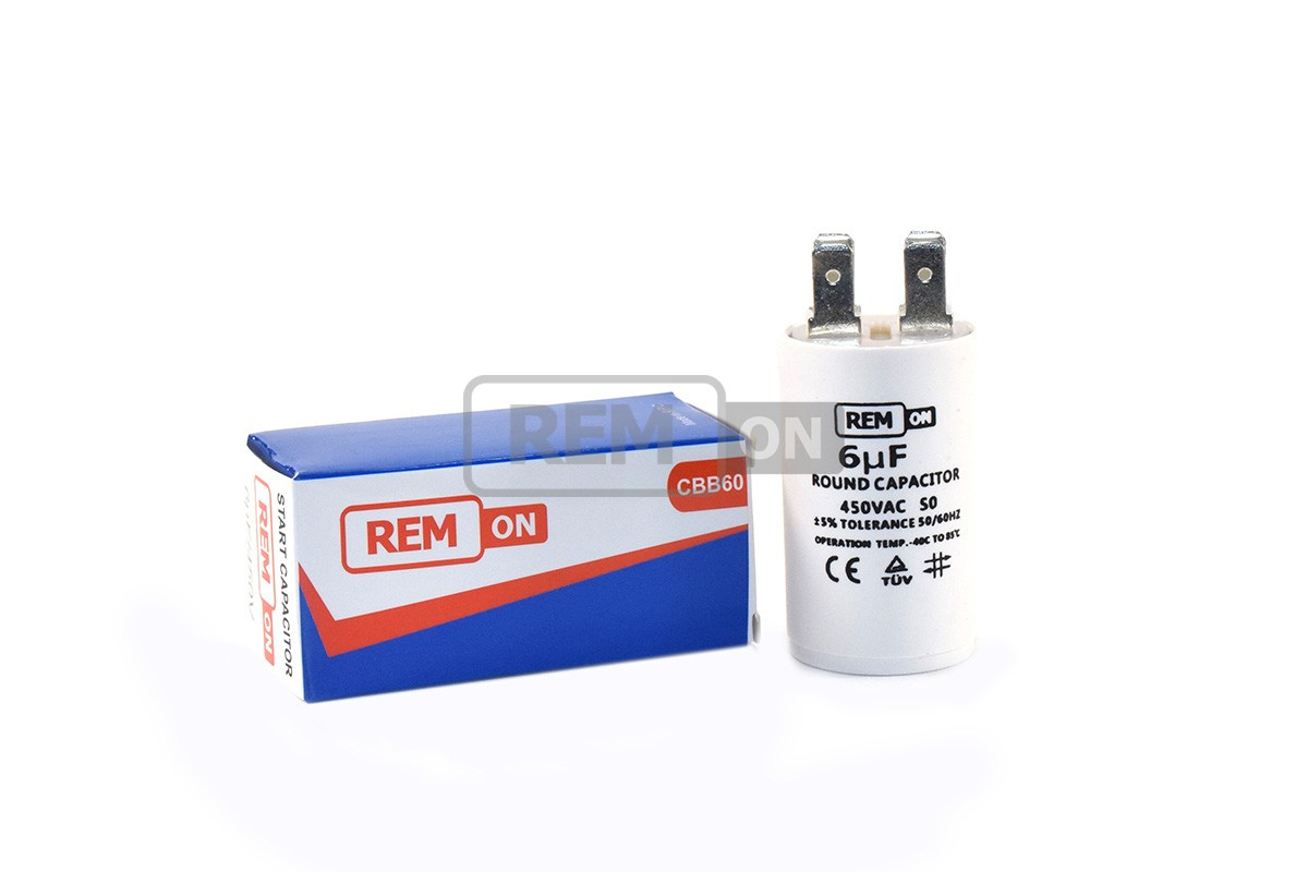 Конденсатор CBB60 6мкф 450V