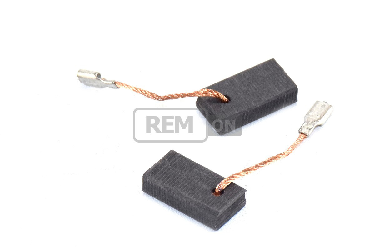 Щітки графітові 5х10х17 (вихід ззаду фіолет), фото 1