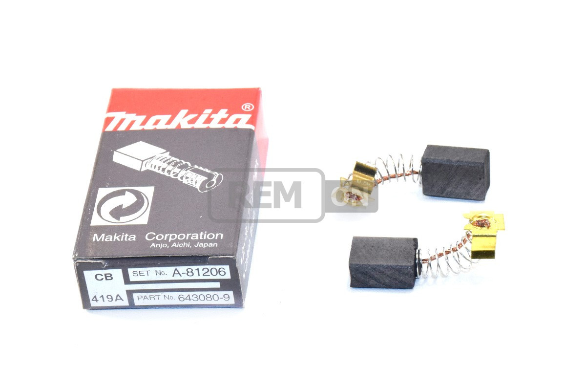 Щітки графітові 6х9 Makita 419-А