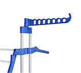 Підлогова складана багатоярусна сушарка для білизни на 40 кг універсальна компактна, фото 5