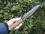Ніж мисливський Wolf 2168В з чохлом 30 см, фото 8