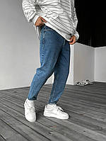Мужские базовые джинсы (синие) 5070:1803#10 молодежные без принтов и потертостей повседневные для парня