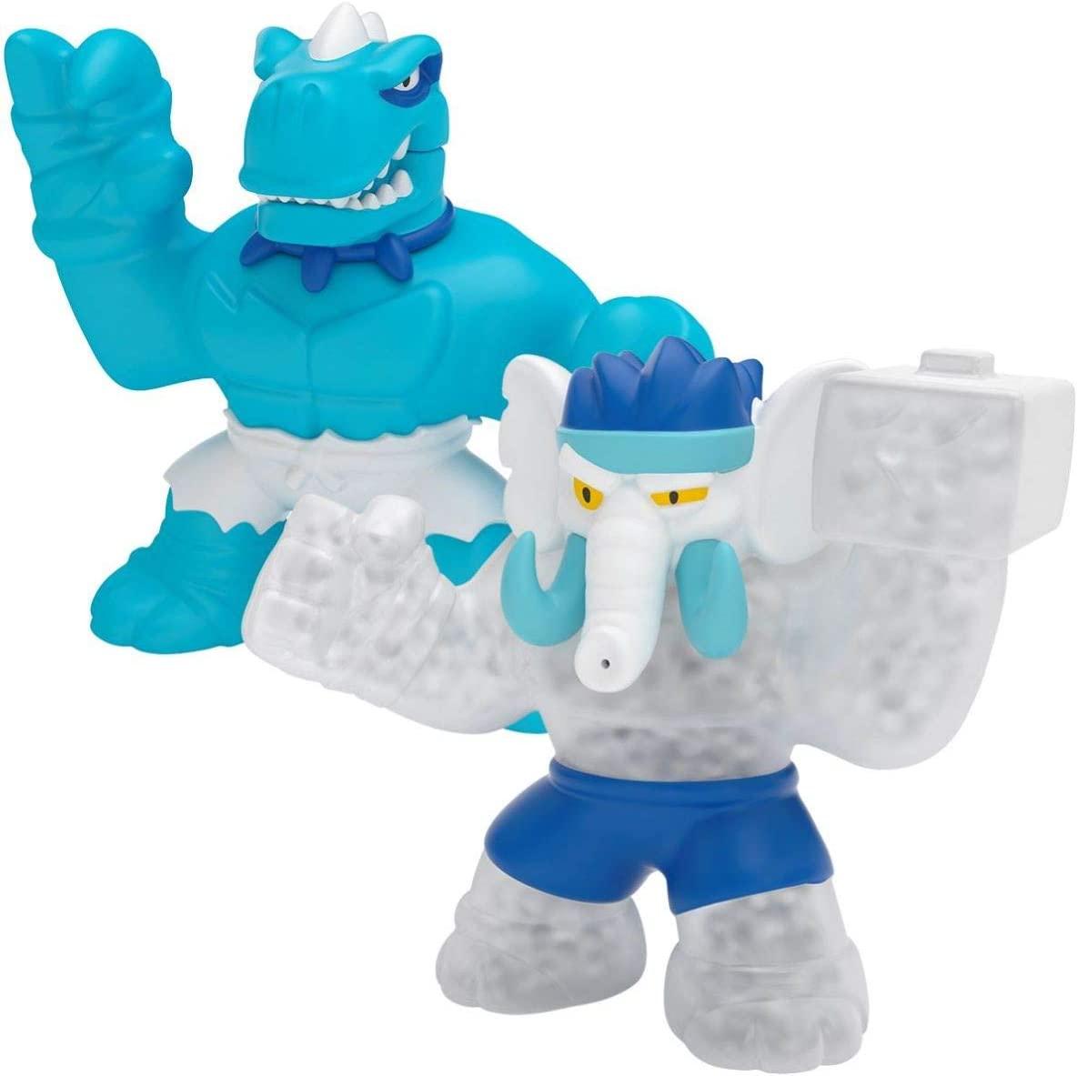 Набір Goo Jit Zu Dino Power Tyro and Gigatusk Гуджітсу Стретч-Антистрес Тіро проти Гігатуська