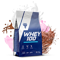 Протеин Trec Whey 100 (New Formula) 900g Шоколад