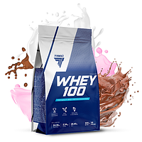 Білок Trec Whey 100 (New Formula) 900g Шоколад кокос