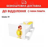 Кровать детская Киндер/KINDER 39 Мальчик с Лимоном Нет, 70x155