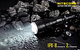 Тактичний ліхтар NITECORE MH27UV (Світлодіод: Білий, Червоний, Синій, УФ) Сreе XP-L HI V3, IPX8, 13 Режимів, фото 10