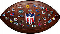 Мяч для американского футбола футболу Wilson NFL Official Throwback 32 Team Logo р. 5 (WTF1758XBNF32)