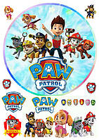 Вафельная картинка Paw Patrol 2