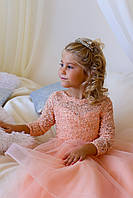 Дитяча сукня персикового кольору