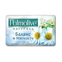 Мыло Palmolive Натурэль туалетное Баланс и мягкость с экстрактом ромашки и витамином Е 90 г (8693495032742)