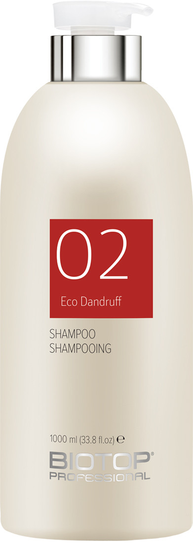 BIOTOP 02 Шампунь екологічний проти лупи Dandruff 1000 мл, фото 1