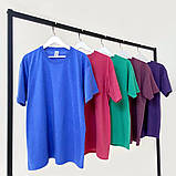 Базові оверсайз футболки Fruit of the loom Valueweight 33 кольори однотонні 100% бавовна, фото 7