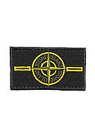 Нашивка Stone Island з петлями 80х45 мм