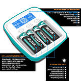 Зарядний пристрій Dlyfull USB для 4 нікель-металогидних акумуляторів AA/AAA з 4 режимами:, фото 4