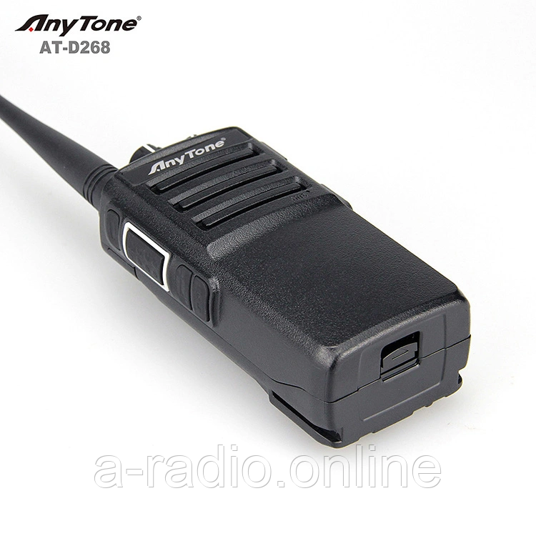 Портативна радіостанція Anytone AT-268 UHF DMR AES 256 із цифровим шифруванням