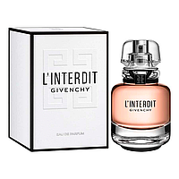 Духи Givenchy L'INTERDIT Парфюмированная вода 80 ml  LUX (Женские Духи Живанши Интердит)