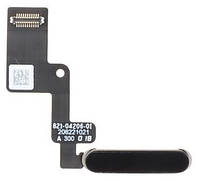 Шлейф iPad Air 5 2022 с кнопкой включения со сканером отпечатка пальца черного цвета Space Gray оригинал